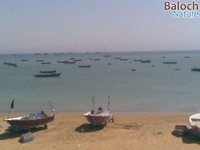 A Beach of Balochistan
Tayab e nadarag
تیاب ء ندارگ
بحر ء بلوچا چُشیں ھزاراں تیاب است - بلے بے واھُندیے سوب بے چاڑ او ویران انت -۔

