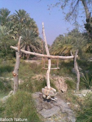 Baloch classic watering 
شونچوک
Shonchok
شونچُک یا شولونچُک شہجوانی سرا جنگ بوتگ انت ۔ کہ چریشیا چہ آپ کش اتگ ءُ کشار آپ داتگ انت ۔ ڈگار کہ بُرز بوتگ انت آپ سر نہ کپتگ انت گڈا اودا شونچوک منڈ اتگ ءُ آپ کش اتگ ءُ پیماز، چماٹوک ، تمباک ،گزّرک آپ داتگ انت ۔ بلے اے کوہستگاں ہم کارمرز کتگ انت جہل ءِ کنڈانی آپ بُرزے ڈگاراں داتگ انت ۔ 
